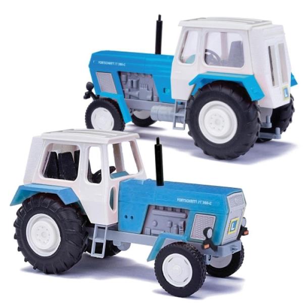 Traktor Fortschritt ZT 300-C Fahrschultraktor, blau weiß